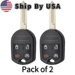 Ford Lincoln 2007-2020 Remote Head Key 4 Button For CWTWB1U793 / OUCD6000022